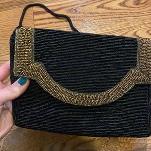 Vintage Beaded Bag